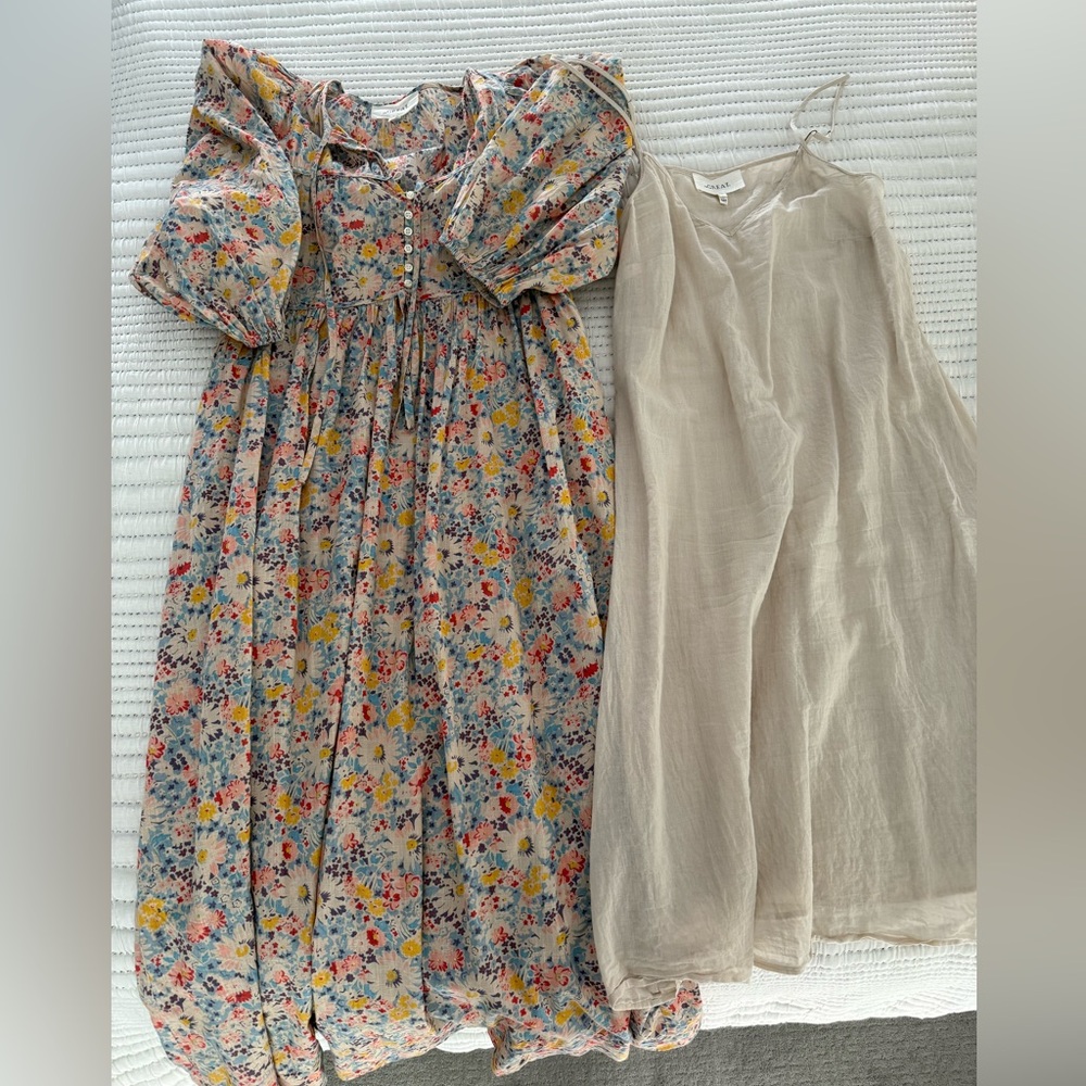 The Great Hideaway Floral Dress with slip